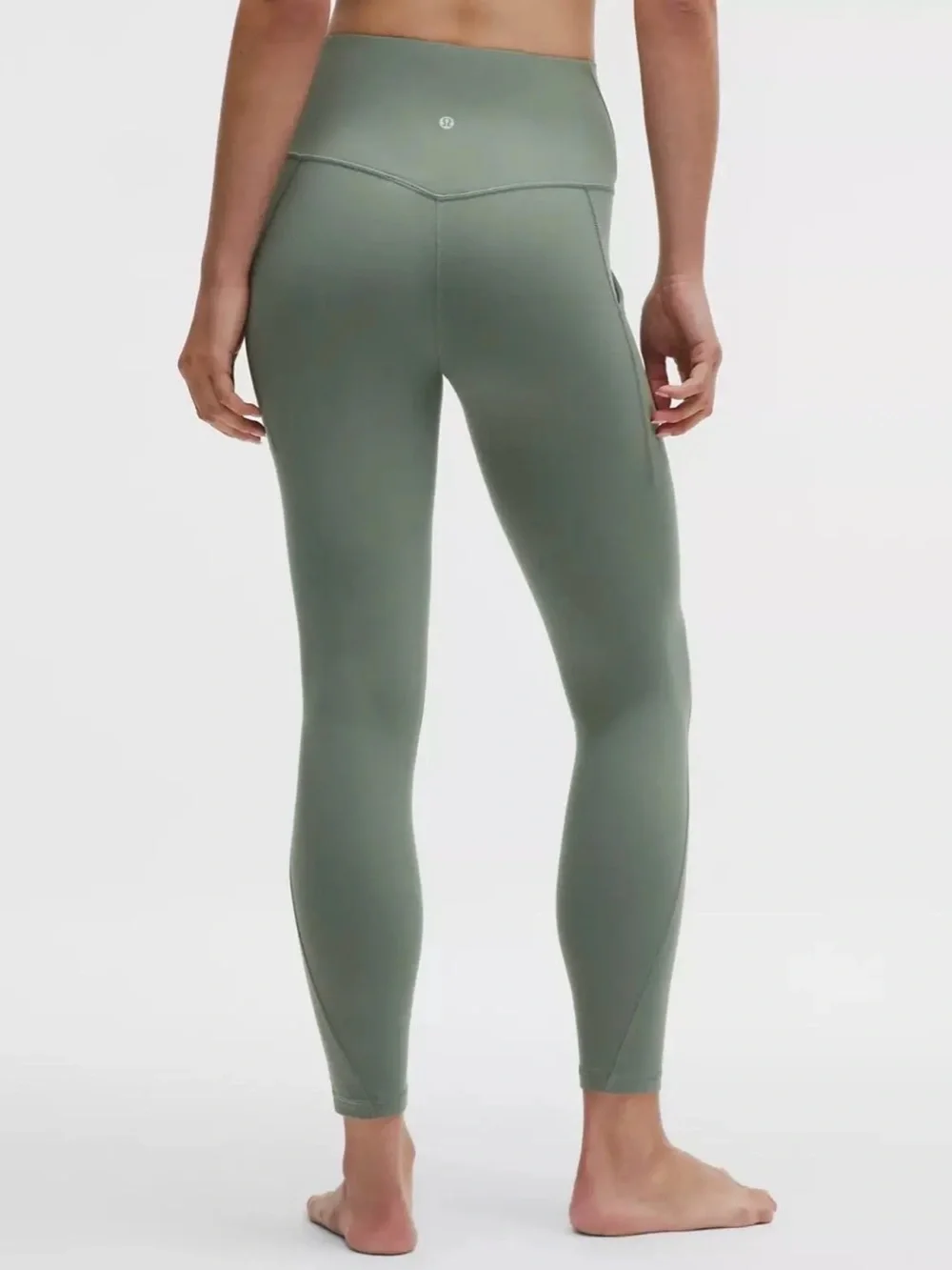 lululemon athletica Olive Green Align High-Rise 25in with pockets - NWT, Sz 14